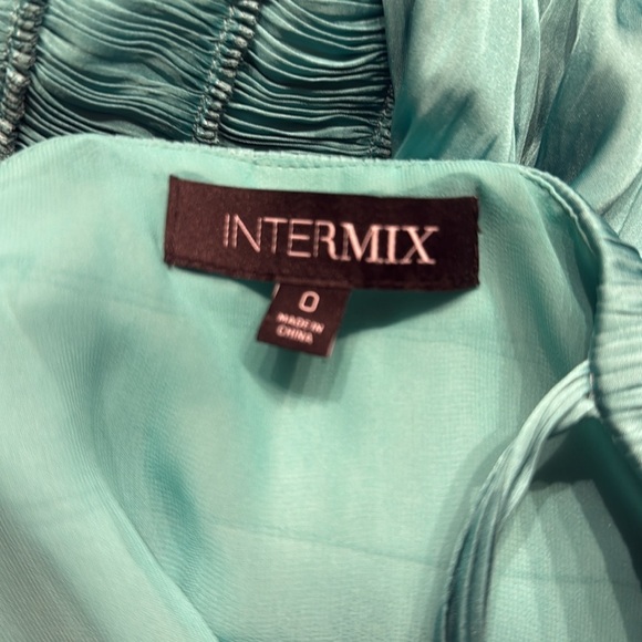 Intermix Green Maxi Dress size 0 - Picture 5 of 5